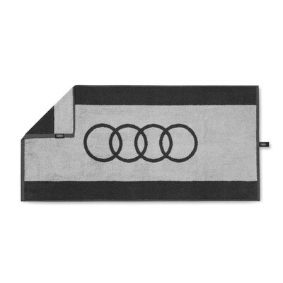 Osuška Audi šedá