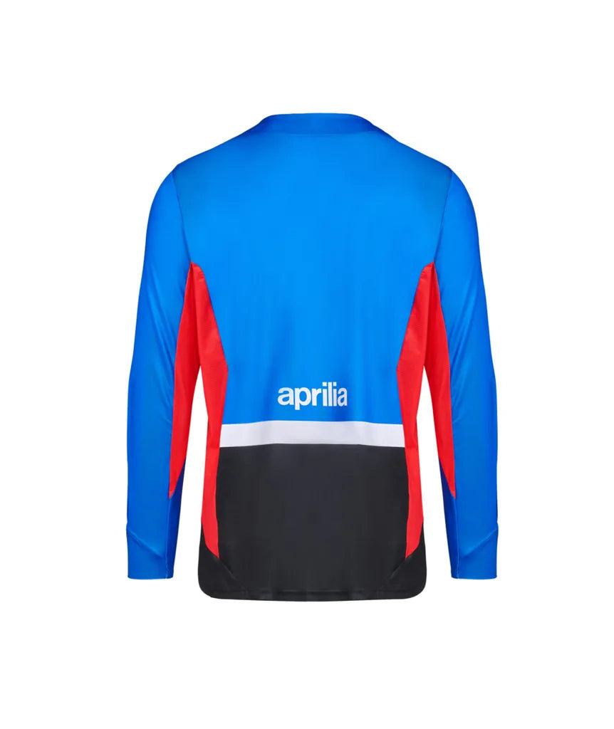 Dres Aprilia pánský černo/modro/bílo/červený