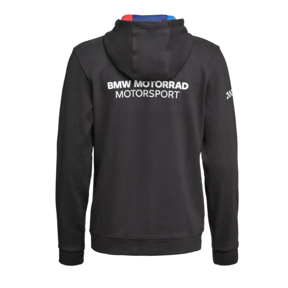 Mikina BMW Motorsport na zip s kapucí dámská černá