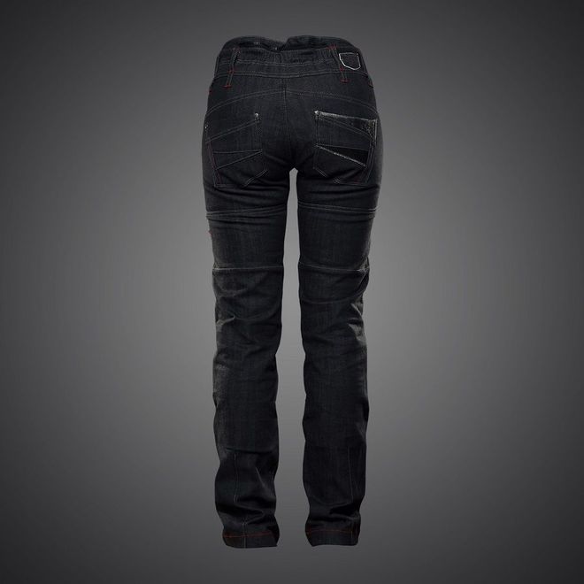 Kalhoty 4SR Cool LadyBlack dámské kevlarové černé