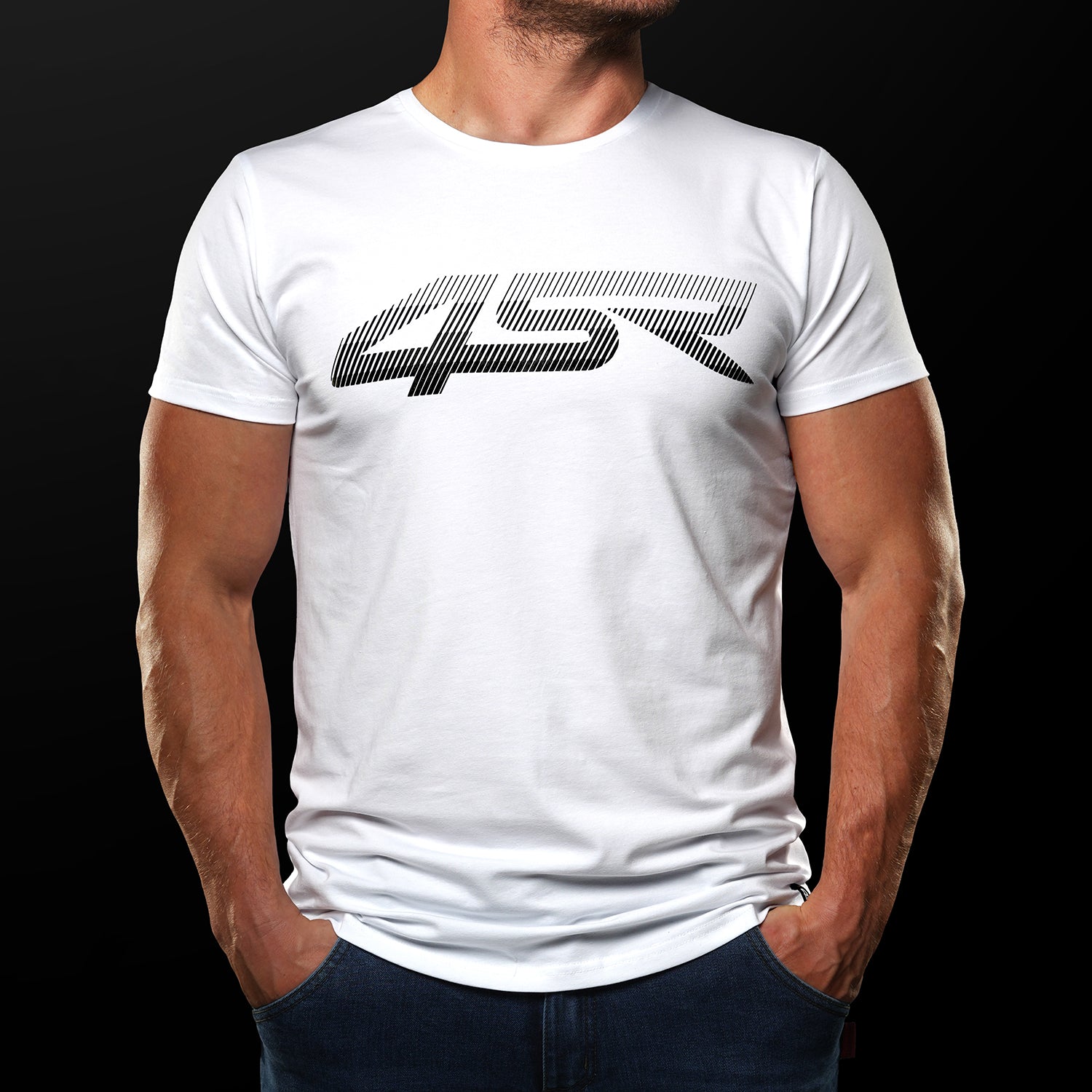 Tričko 4SR Lines pánské bílé