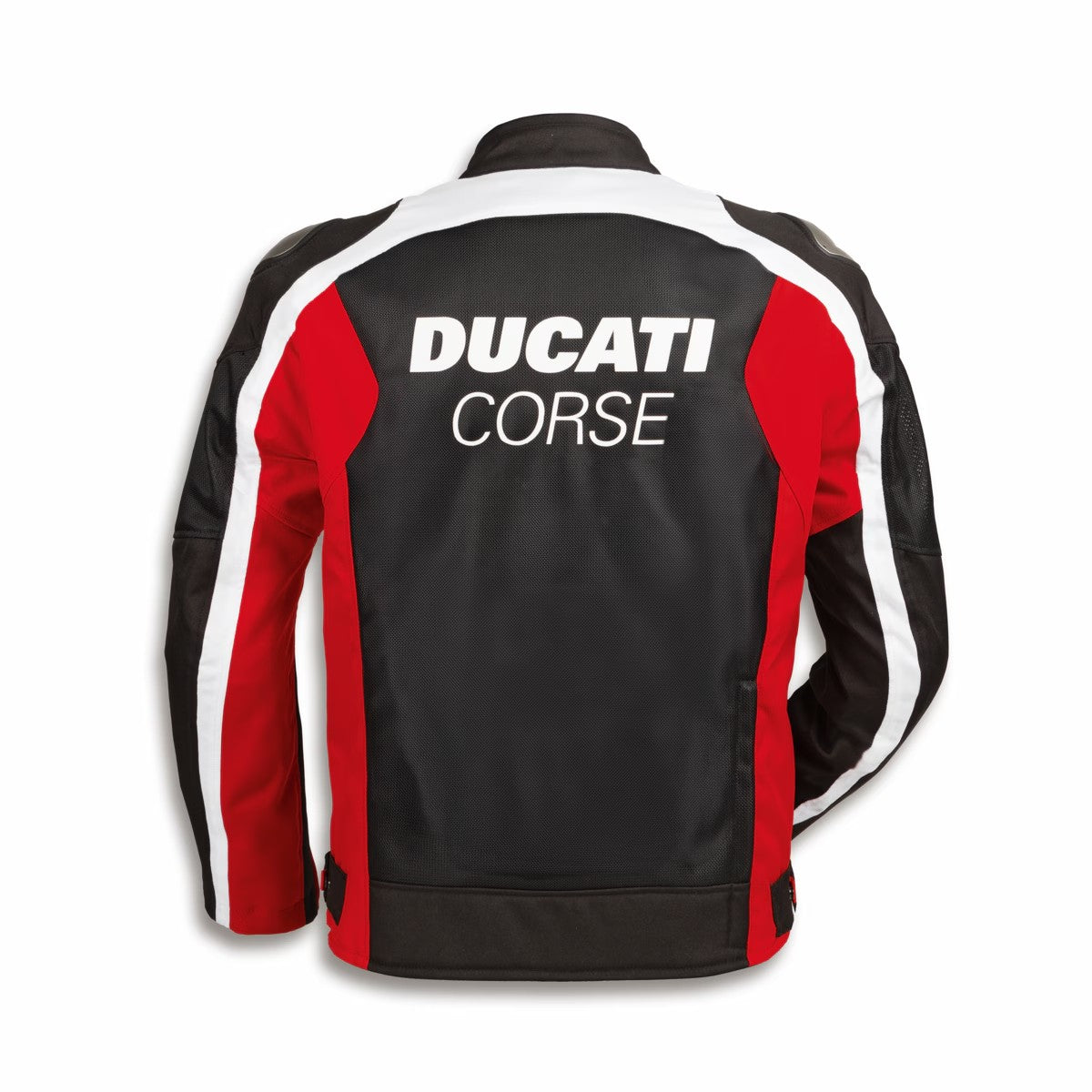 Textilní bunda Ducati Corse Summer C4 pánská černo-červeno-bílá