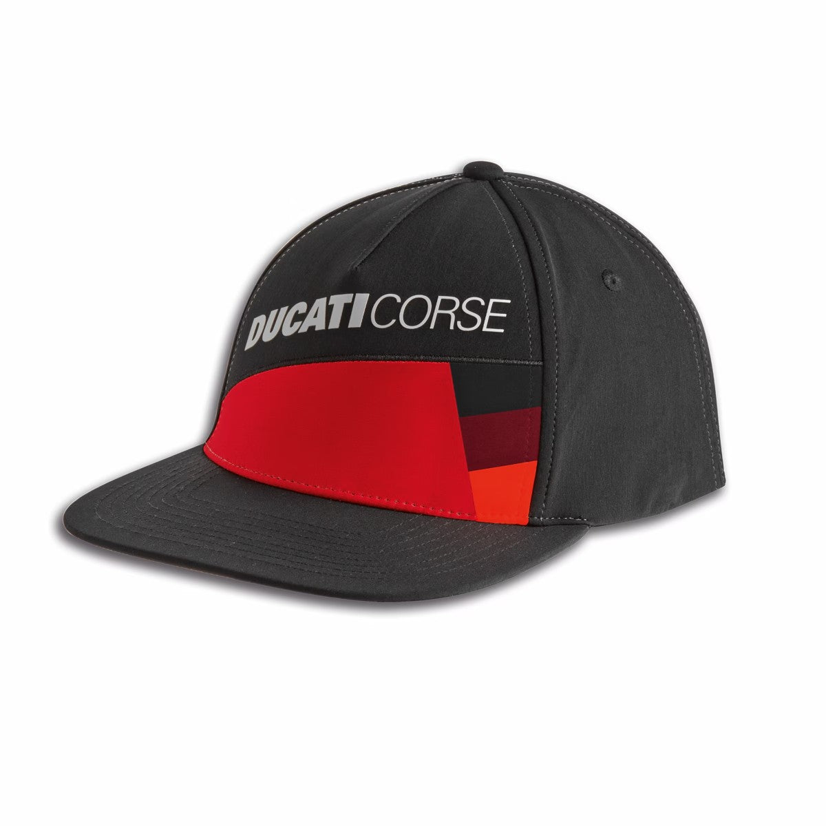 Kšiltovka Ducati Corse Sport Flat unisex černo-červená