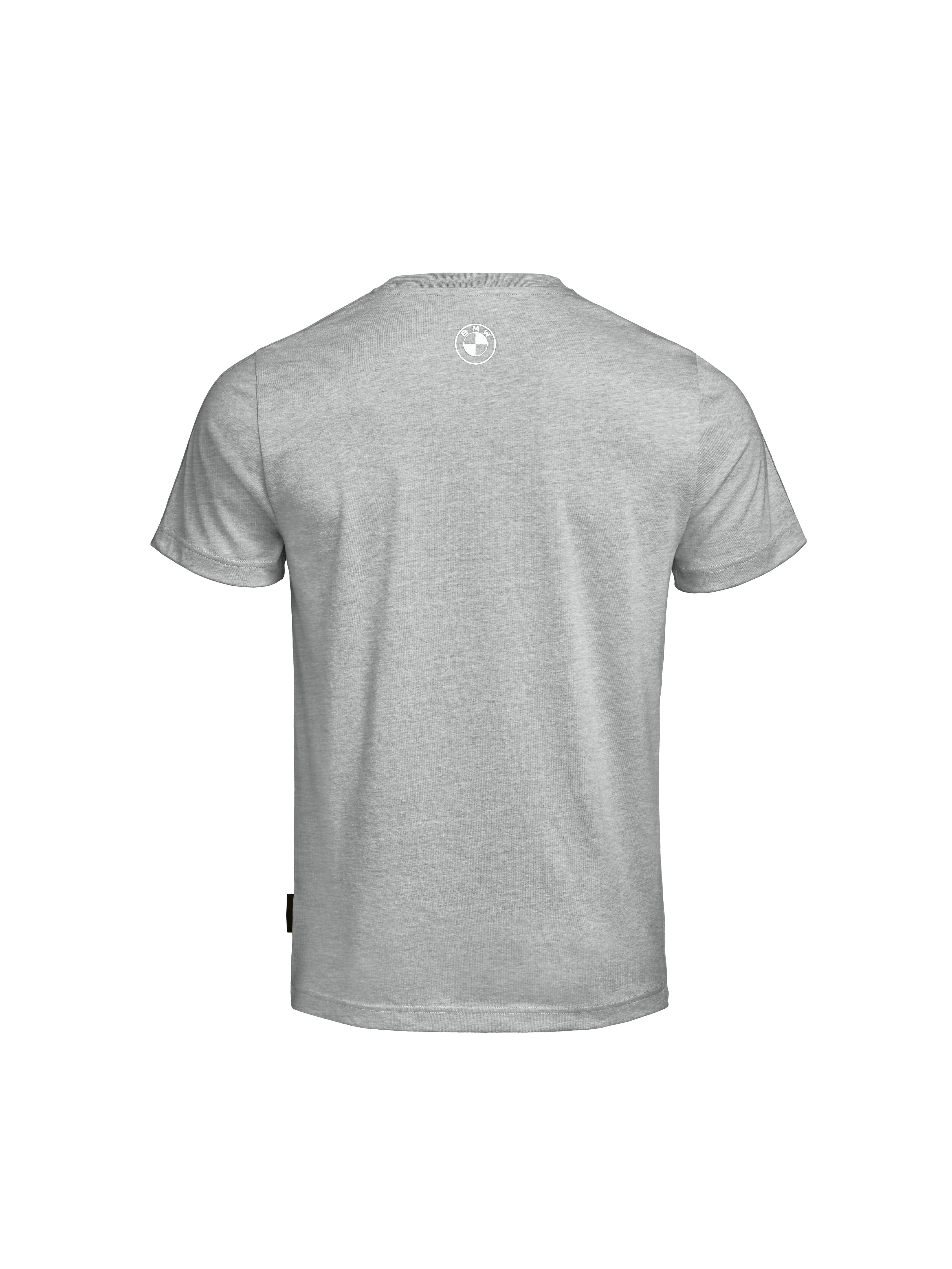 Tričko BMW Motorrad pánské šedé melange