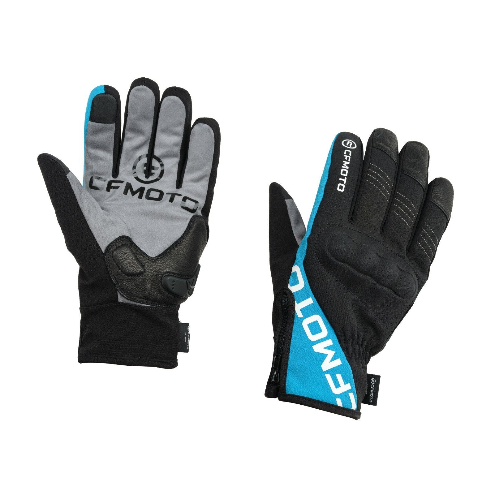 Letní rukavice CFMOTO unisex modro-černé