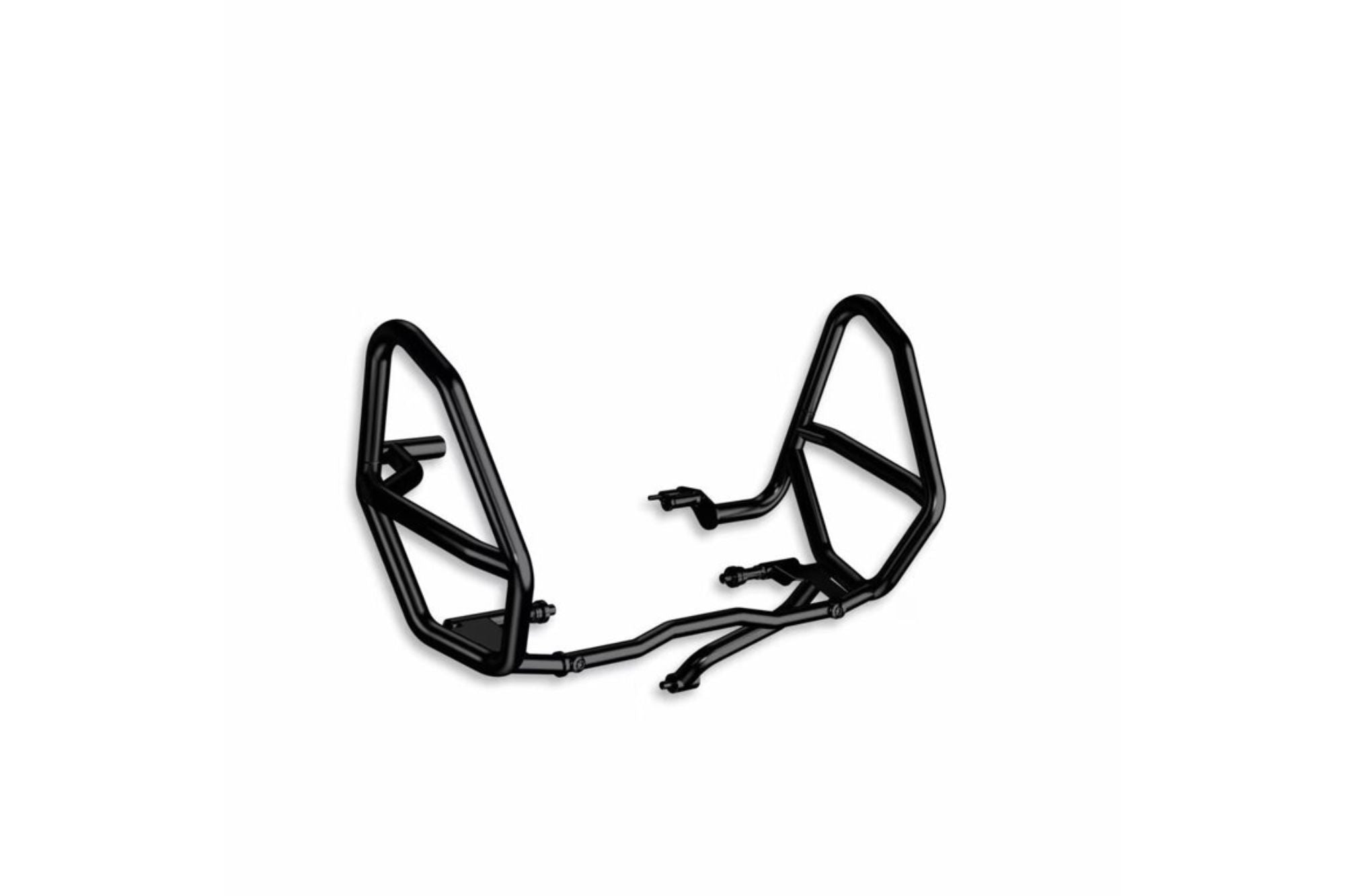 Ocelový rám kolem motoru černý na Multistradu V4