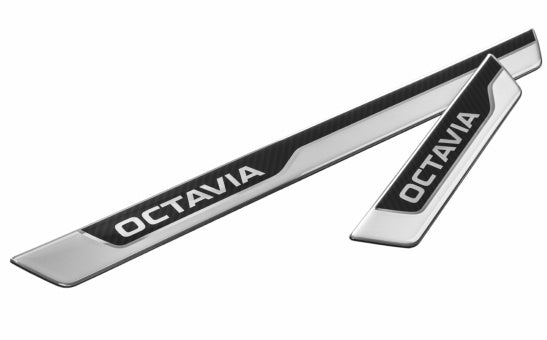 Dekorativní 3D nástupní fólie Octavia IV