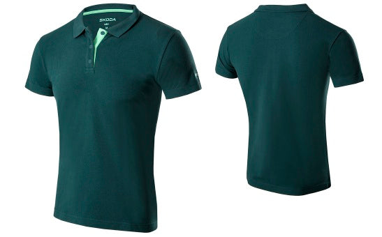 Pánská polokošile v barvě emerald green