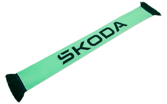 Hokejová šála s logem Škoda