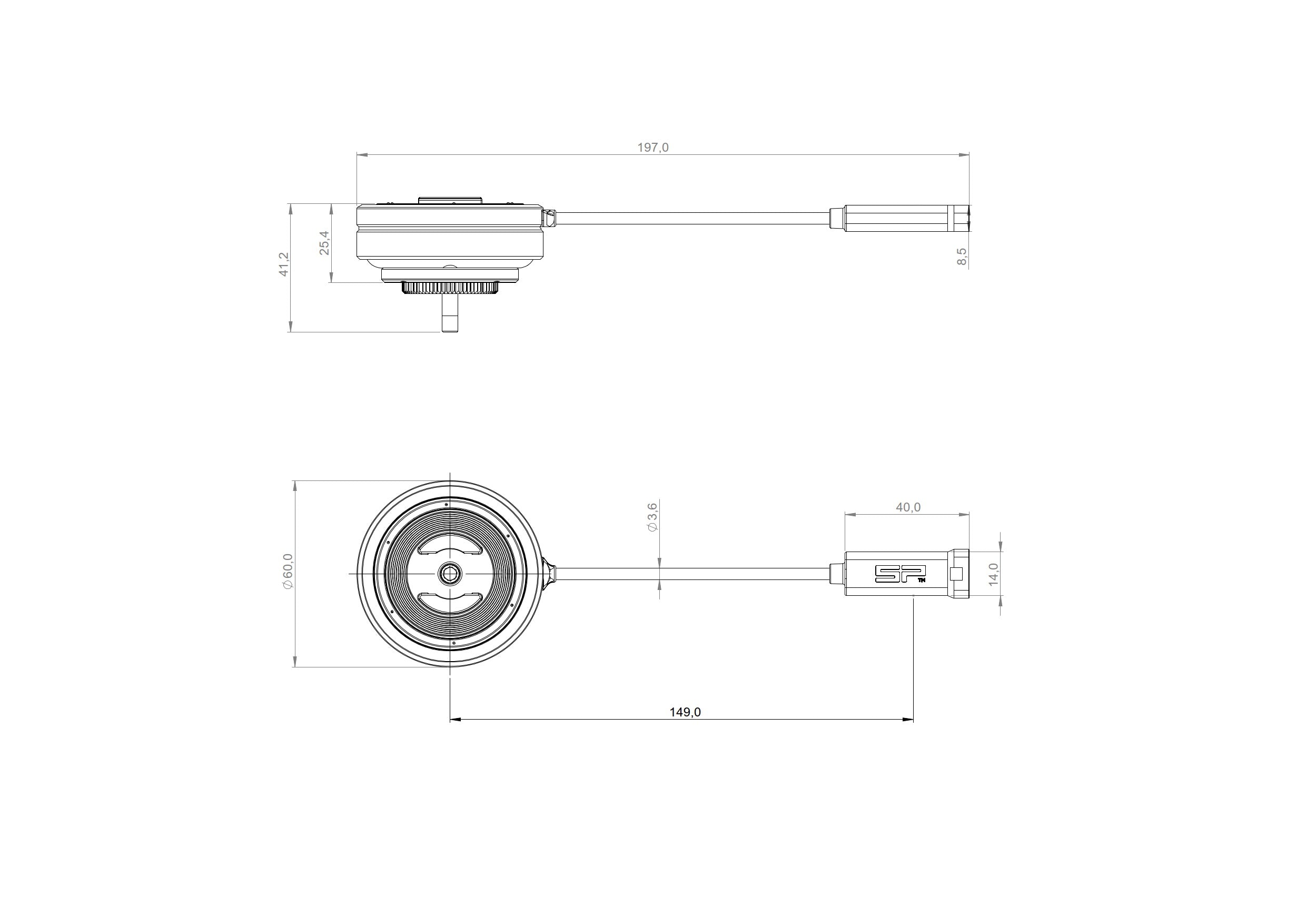 Nabíjecí antivibrační modul SP Connect Charging Anti Vibration Module SPC+