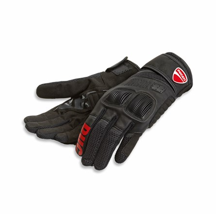 Rukavice Ducati Summer C4 pánské černo-červené
