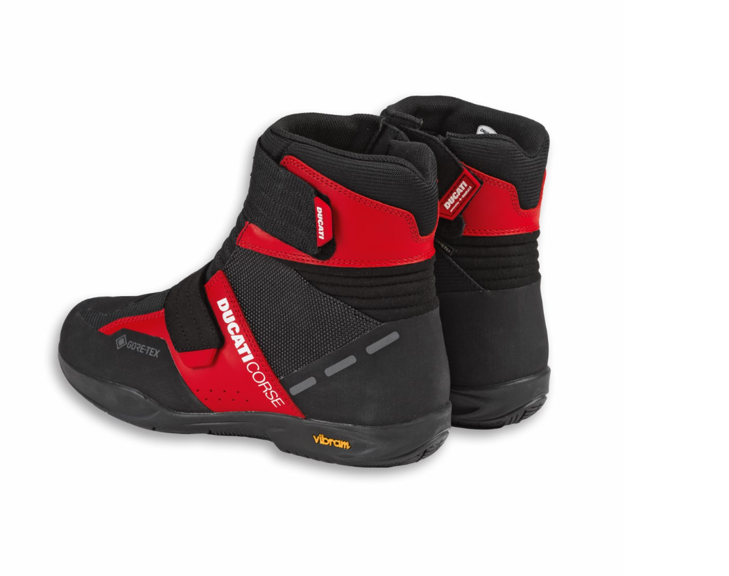 Moto boty Ducati Corse City C3 GTX unisex černo-červené