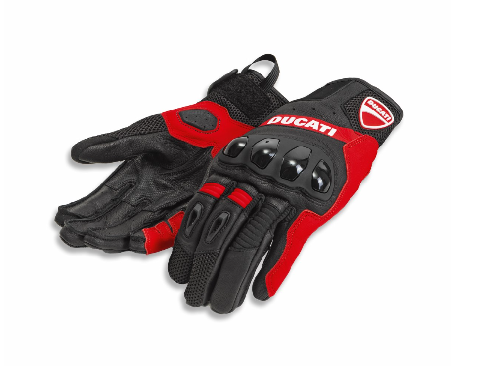 Rukavice Ducati City C4 pánské černo-červené