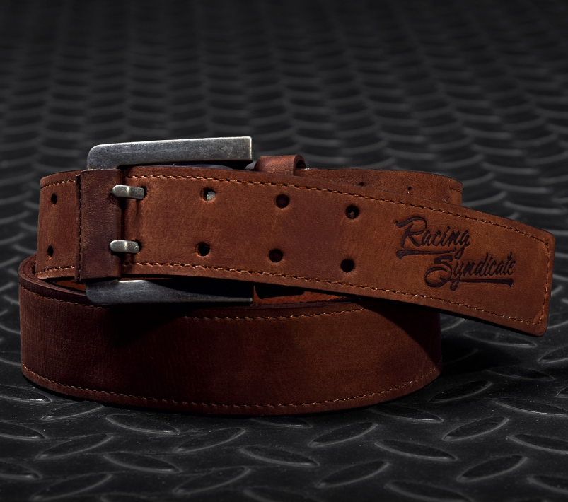 Pásek 4SR Double unisex hnědý