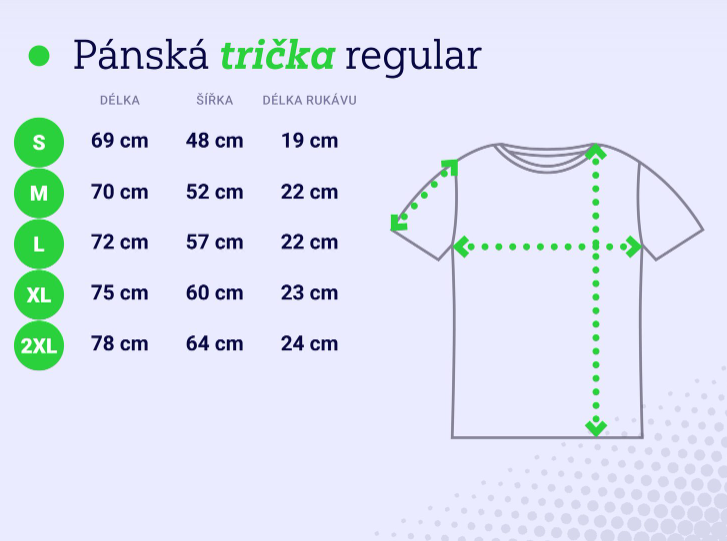 Tričko Nanosilver regular pánské s krátkým rukávem černé