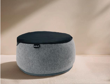 Kia upcycling jóga polštář