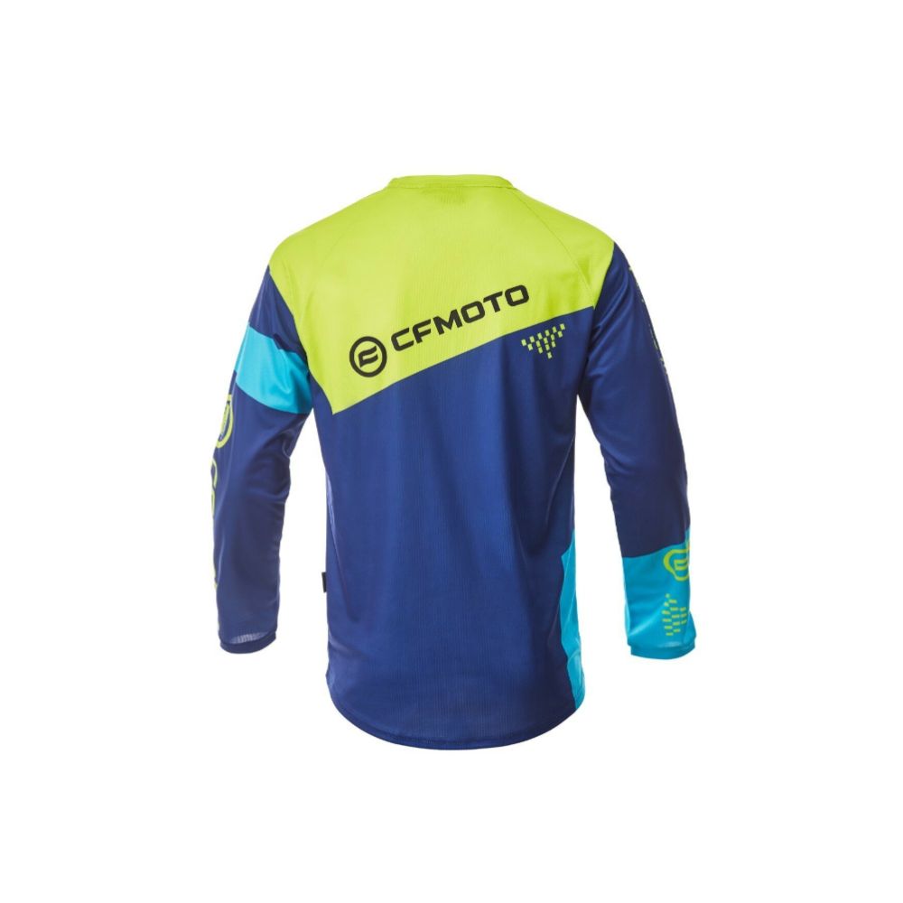 Dres CFMOTO QuickDry unisex modro-zelený