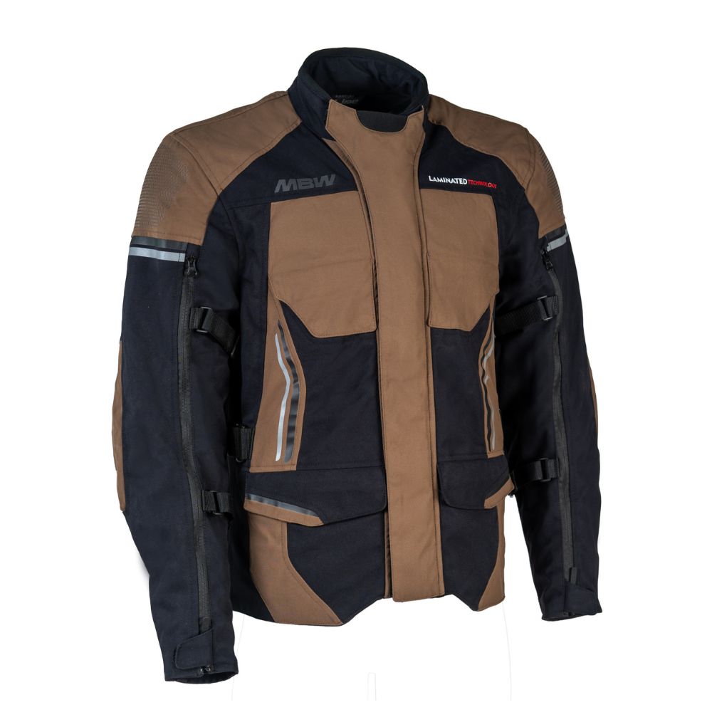 Bunda MBW Luca pánská černo-hnědá