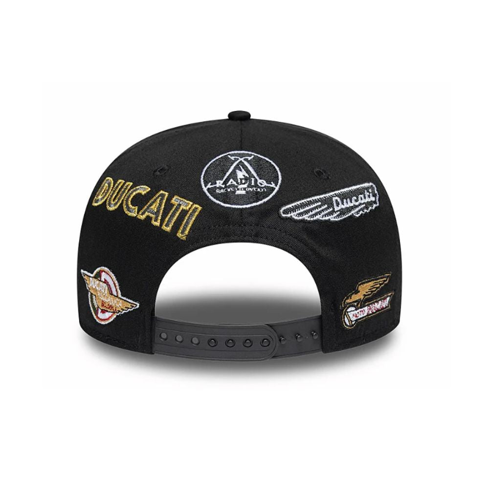 Kšiltovka Ducati 100th Patch unisex černá