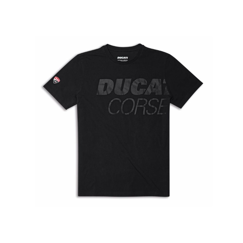 Tričko Ducati Corse Tonal 3.0  pánské černé