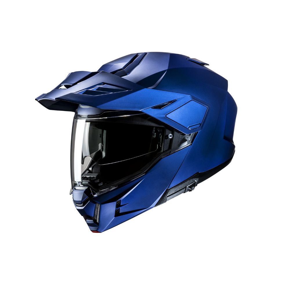 Přilba HJC i80 Solid semi flat metallic blue