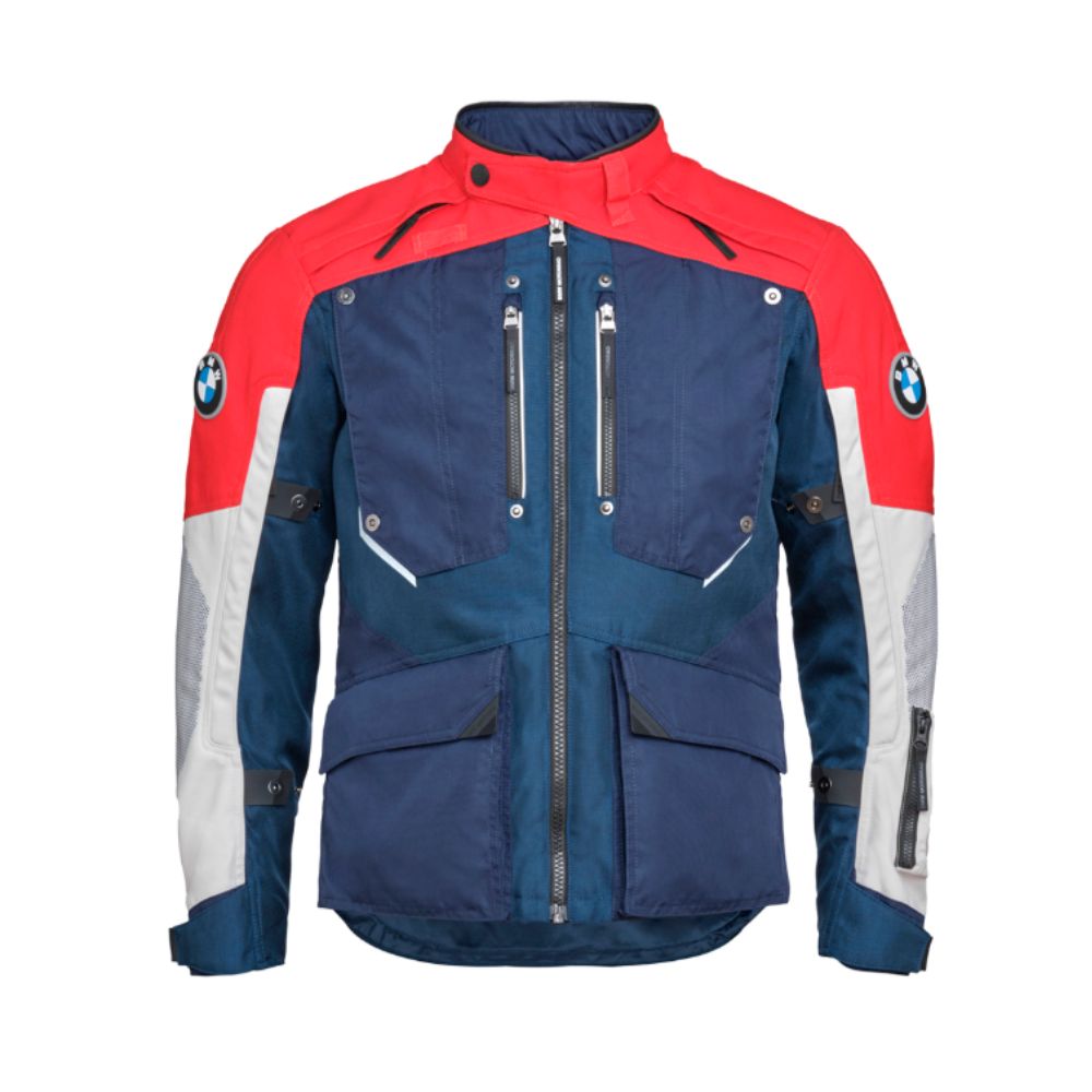Bunda BMW GS Rallye Gore-Tex pánská červeno-modrá