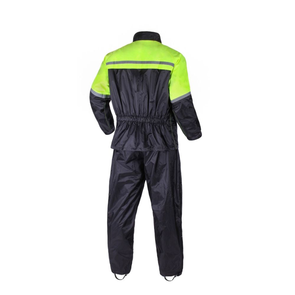 Nepromokavá pláštěnka RSA Hurricane unisex černo-fluo žlutá