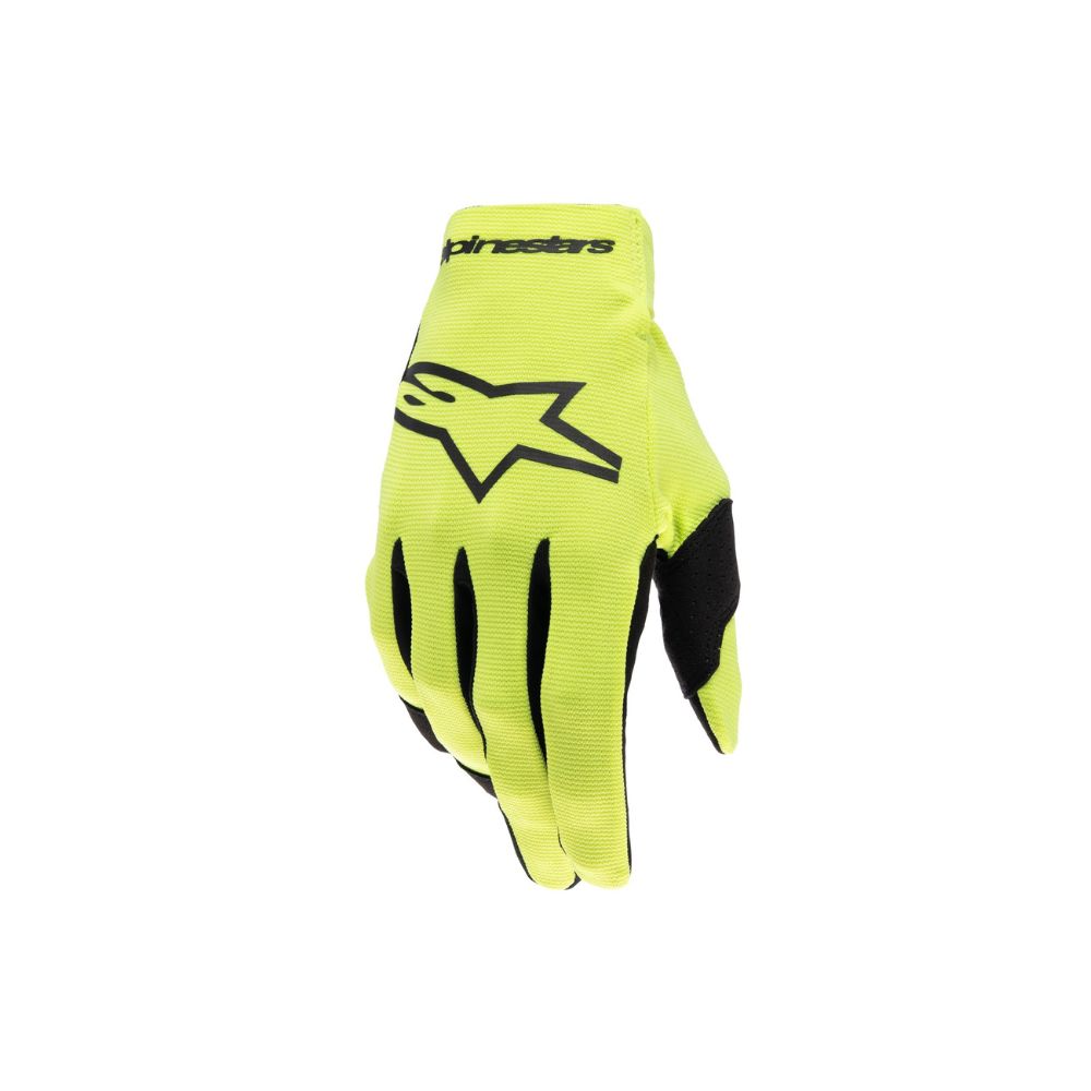 Motokrosové rukavice Alpinestars Radar dětské žluto-černé
