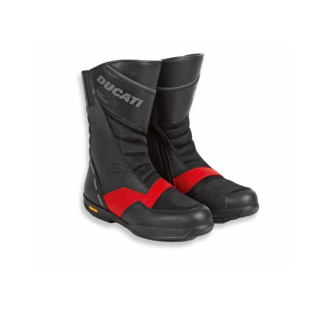 Moto boty Ducati Corse Strada C4 GTX unisex černo-červené