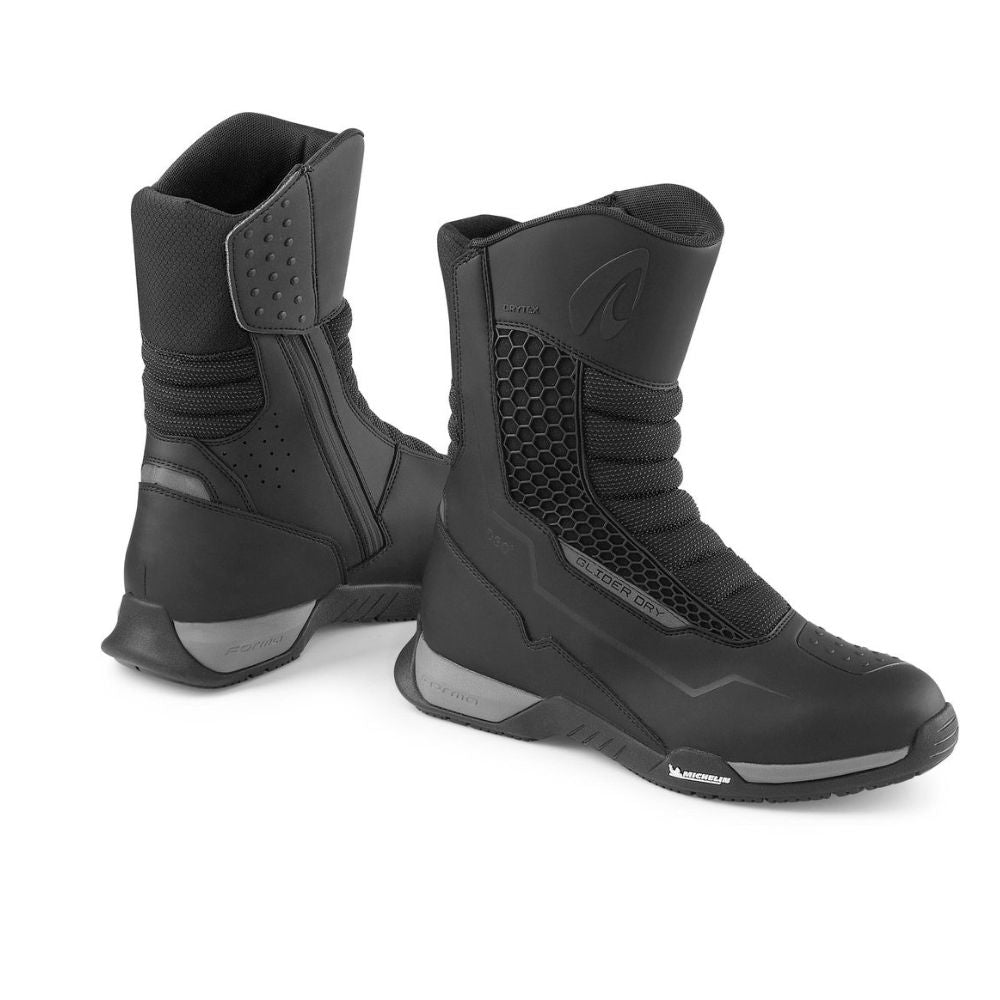 Moto boty FORMA GLIDER DRY dámské černo/antracitové