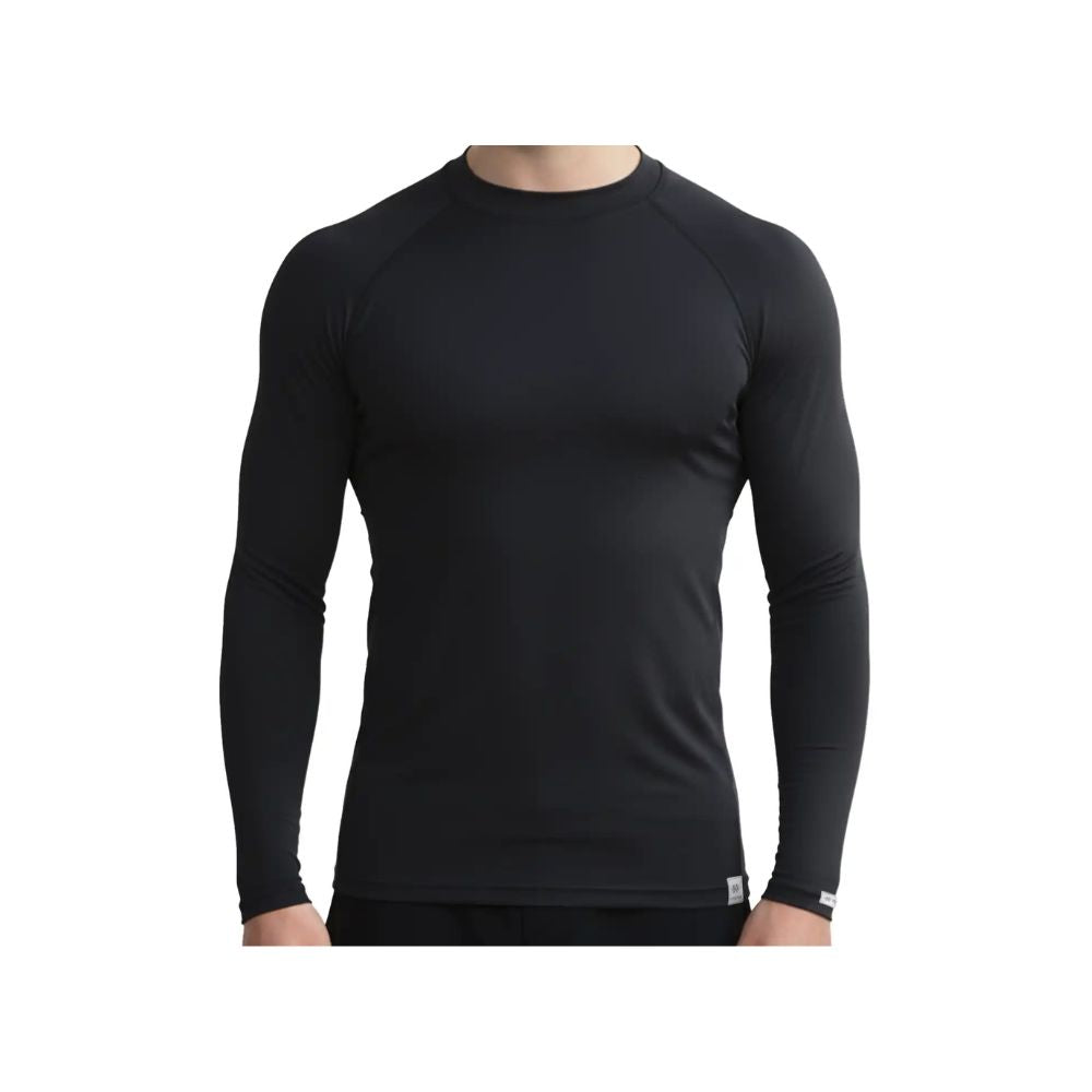Termo tričko Nanosilver raglán ultralight pánské černé