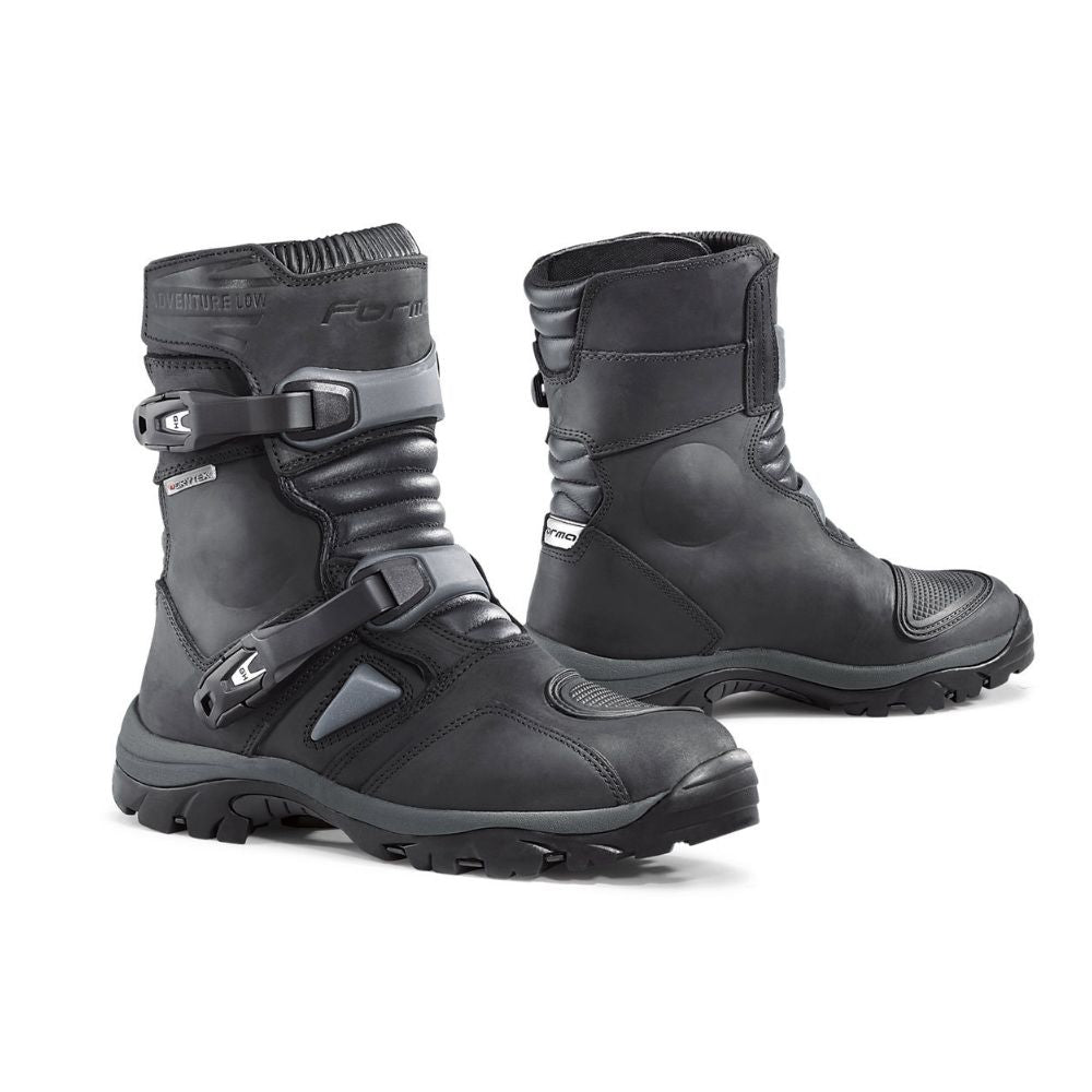 Moto boty FORMA ADVENTURE LOW DRY unisex černé
