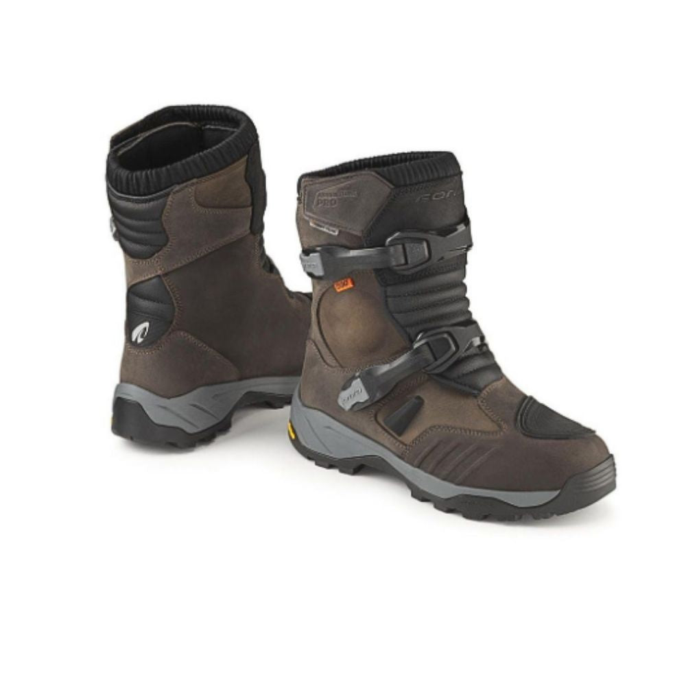 Moto boty FORMA ADVENTURE PRO LOW unisex hnědé