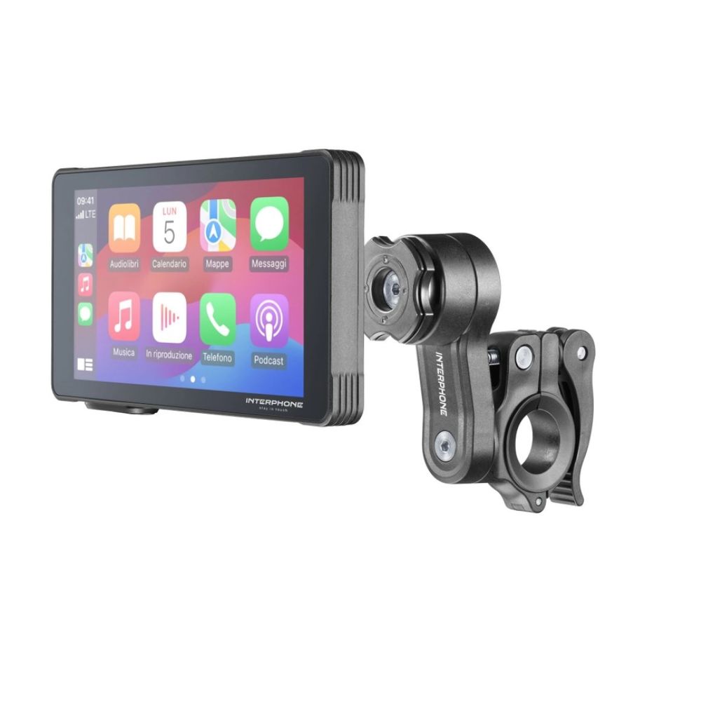 Displej Interphone RIDESYNC Apple CarPlay a Android Auto