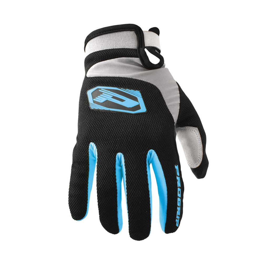 Rukavice PROGRIP AIRTECH unisex světle modrá/černá/šedá