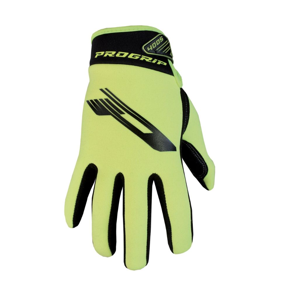 Rukavice PROGRIP NEOPRENE unisex fluo žluté