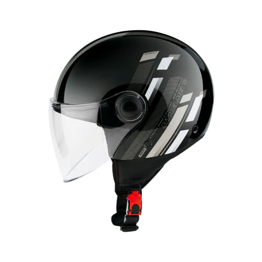 Přilba MT STREET SCOPE D2 GLOSS GREY