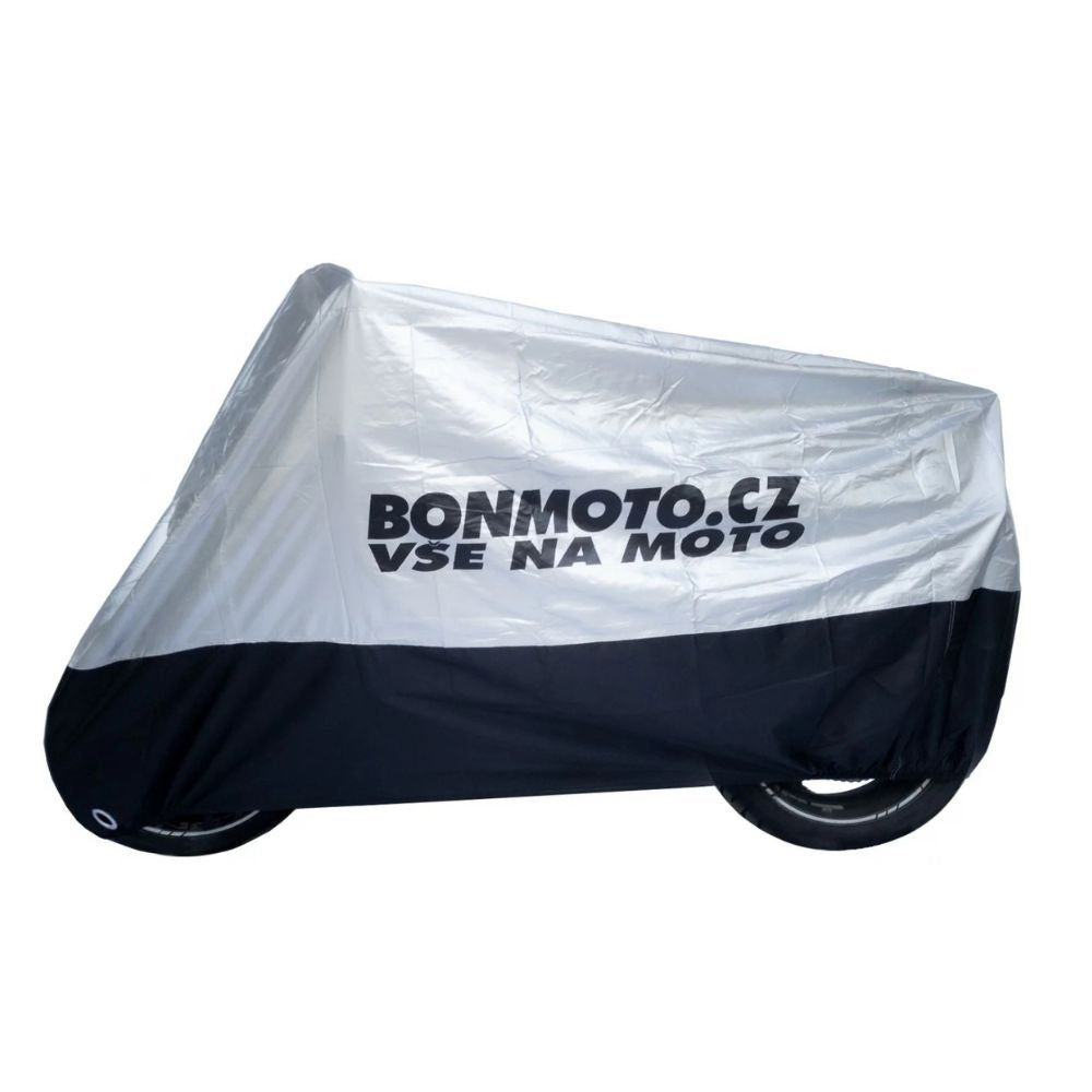 Plachta MOTO COVER Logo black/silver