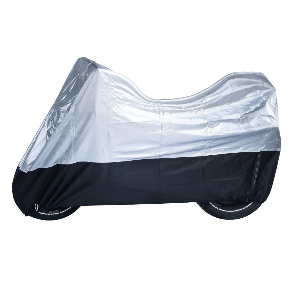 Plachta MOTO COVER Top Box black/silver