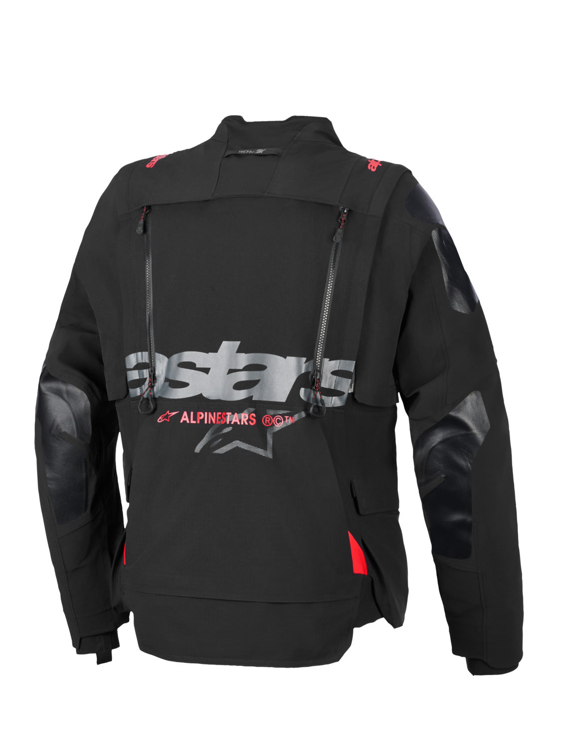 Bunda Alpinestars Halo Pro Drystar XF pánská černá-šedá-červená