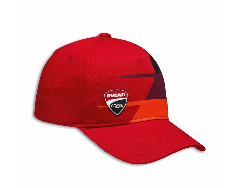 Kšiltovka Ducati Corse RACE červená