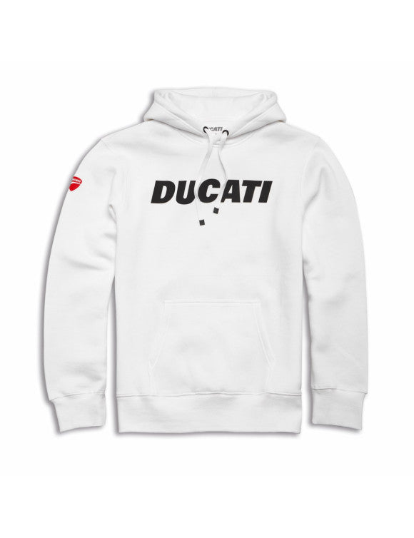 Mikina Ducati Essential pánská bílá