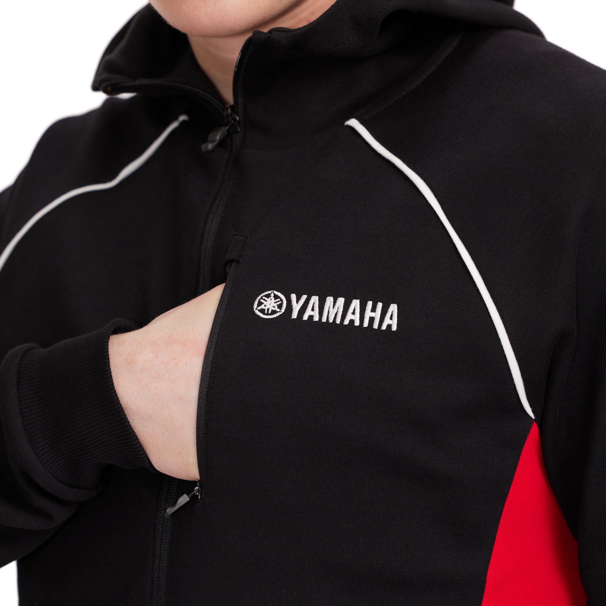 Mikina Yamaha REVS Zip Hoodie s kapucí pánská