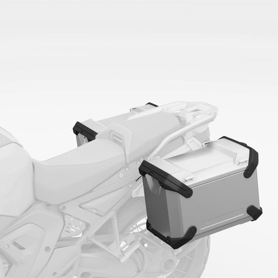 Hliníkový kufr BMW R 1300 GSA pravý stříbrný