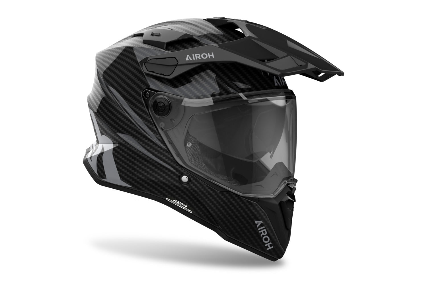 Přilba Airoh Commander 2 CARBON lesklá