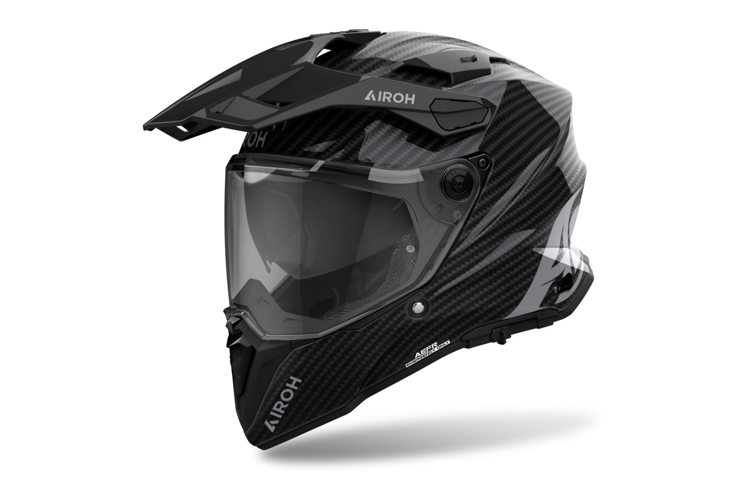 Přilba Airoh Commander 2 CARBON lesklá