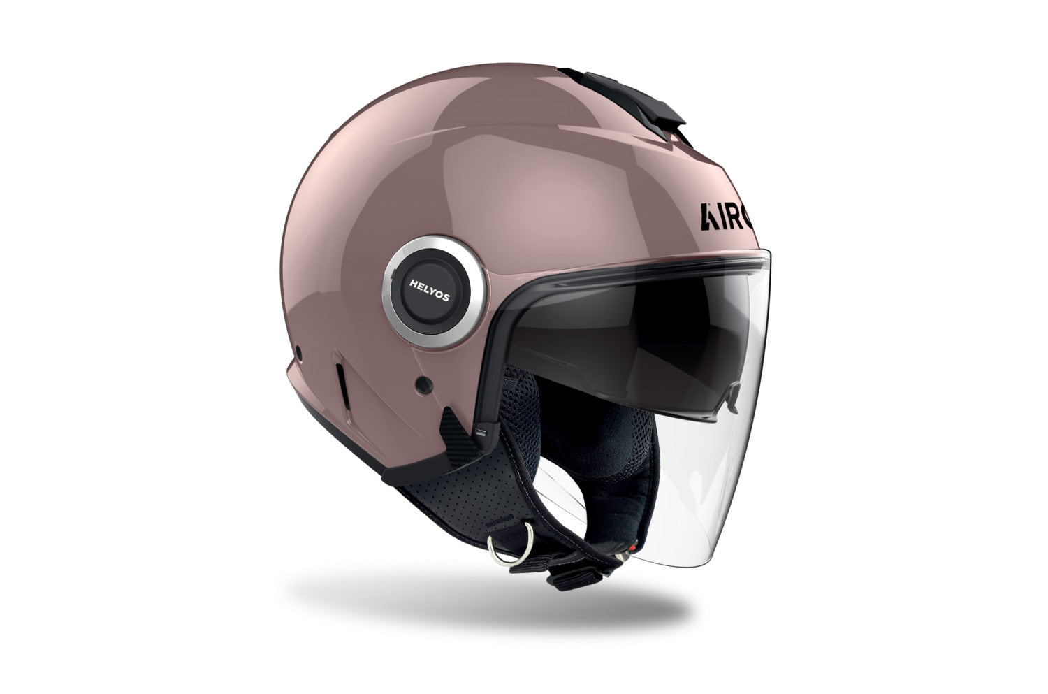 Přilba Airoh Helyos Color metalická růžová