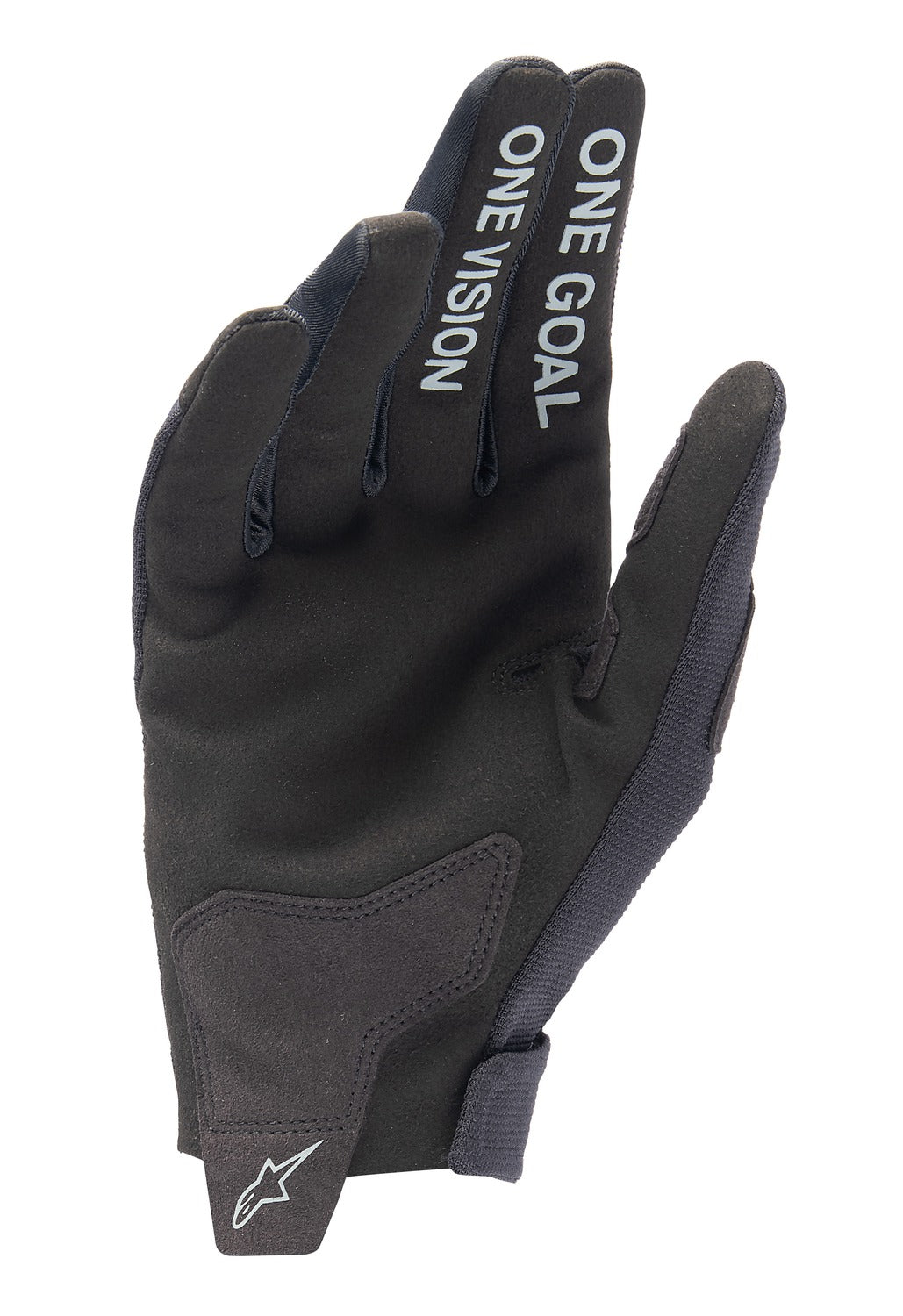 Motokrosové rukavice Alpinestars Radar unisex černo-stříbrné