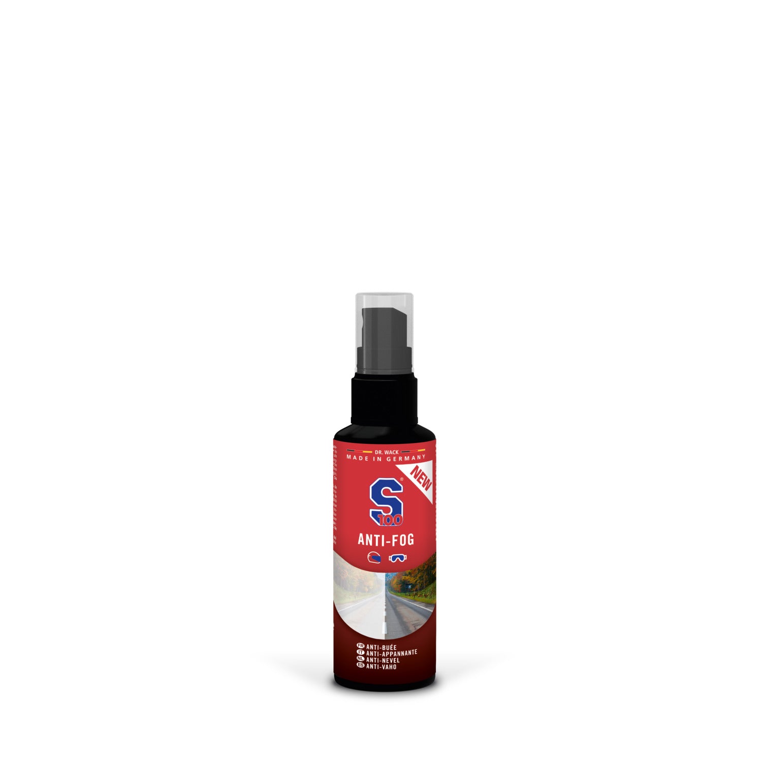Sprej proti mlžení Dr.Wack S100 Anti-fog 100 ml + utěrka z mikrovlákna