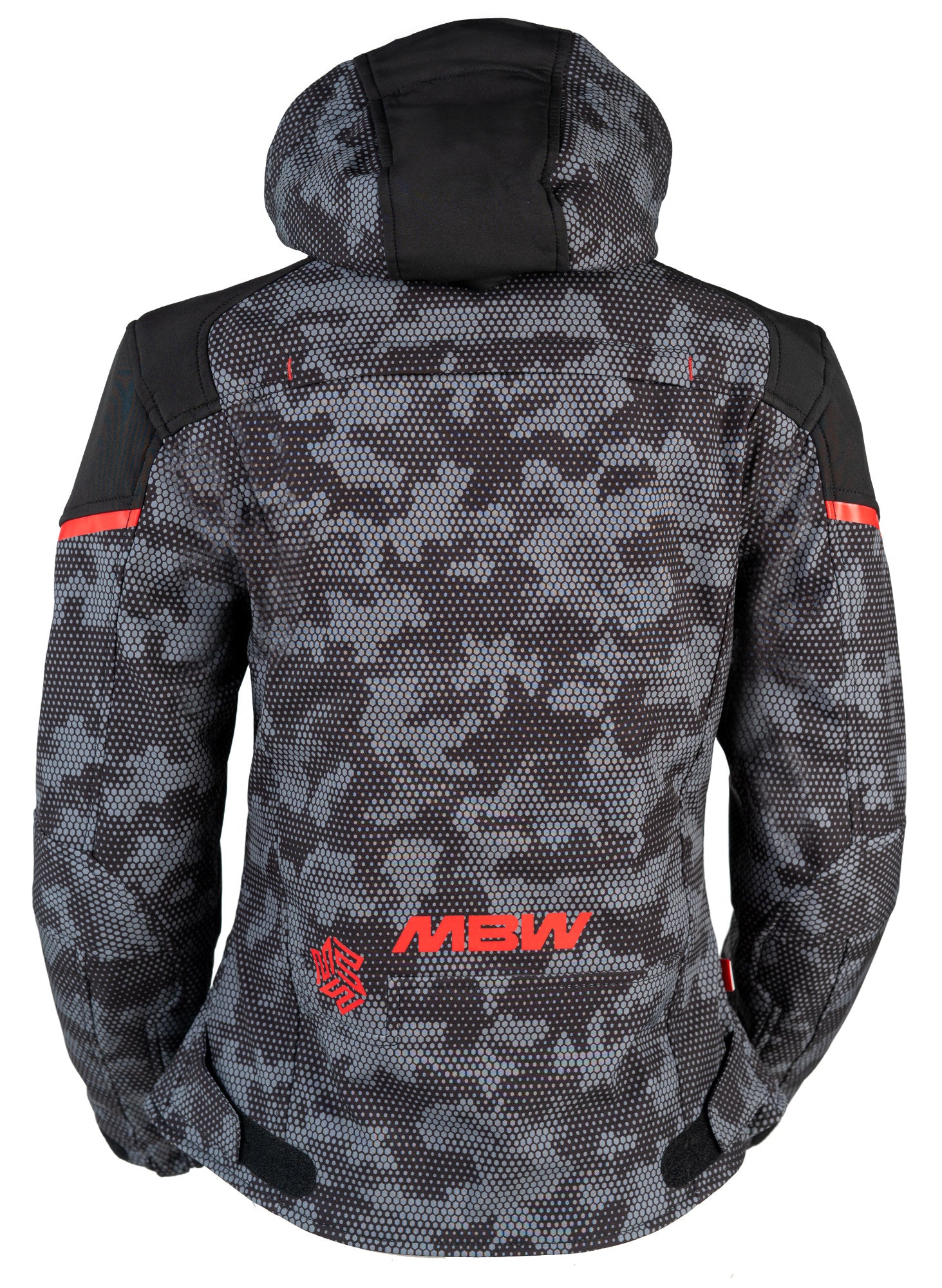 Softshellová bunda MBW ROADSTAR RED dámská červeno/černá
